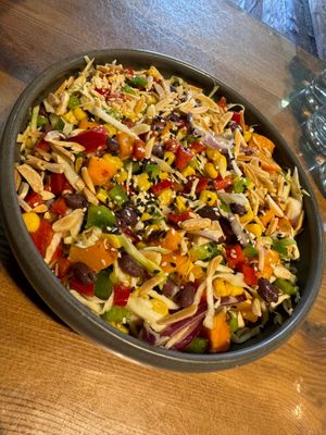 Mexican Salad at A Padoca in Porto