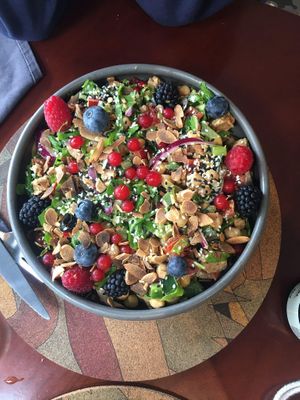 d. joao salad (good but was expecting more) at A Padoca in Porto