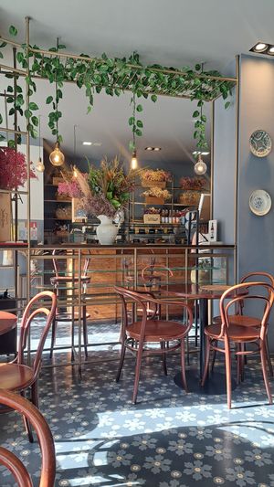 Detalle del interior del comedor at A Padoca in Porto
