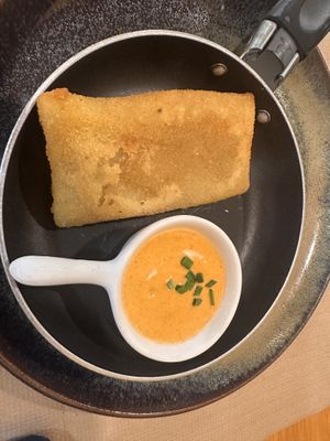 Rissol de tomate seco  at A Padoca in Porto