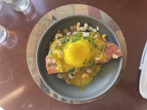 Eggs Benedict  at A Padoca in Porto