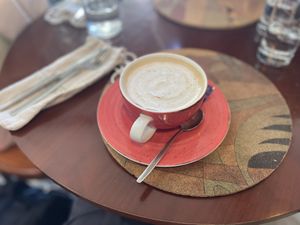 Oat Cappuccino  at A Padoca in Porto