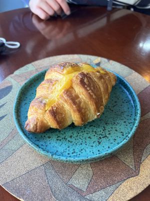Croissant Nata  at A Padoca in Porto