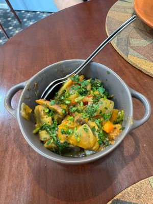 Mini starter they gave us for free at A Padoca in Porto