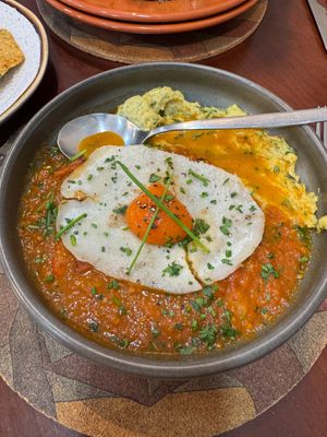Shakshuka at A Padoca in Porto