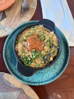 Fish açorda  at A Padoca in Porto