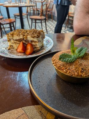 Desserts at A Padoca in Porto