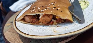 Hot dog at A Padoca in Porto