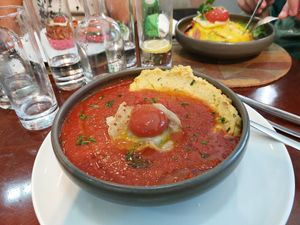 Shakshuka at A Padoca in Porto