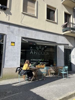   at A Padoca in Porto