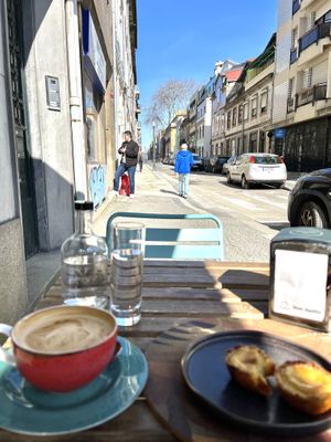   at A Padoca in Porto