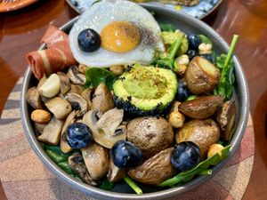 Salad  at A Padoca in Porto