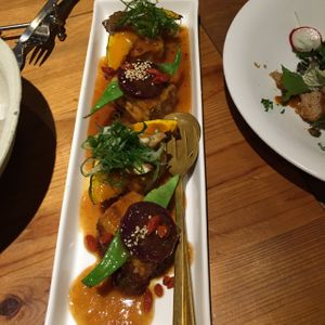tofu steak at Tosca in Kyoto