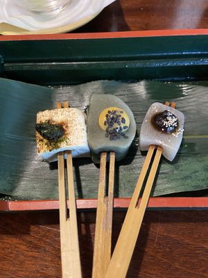 Desserts   at Yoshuji in Kyoto