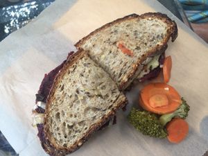 Mighty melt at Breads on Oak  in New Orleans