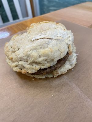 Sausage biscuit  at Breads on Oak  in New Orleans