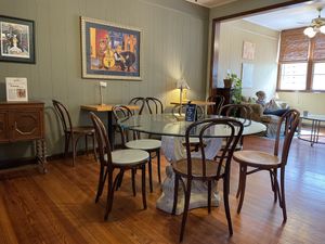 Indoor seating  at Breads on Oak  in New Orleans