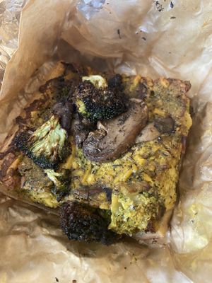 Veggie Quiche   at Breads on Oak  in New Orleans