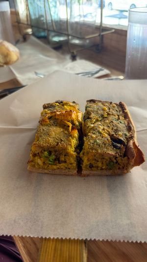 Quiche is a WInner  at Breads on Oak  in New Orleans