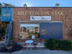 Outside 2 at Breads on Oak  in New Orleans