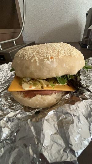 Muffanada with extra cheese at Breads on Oak  in New Orleans