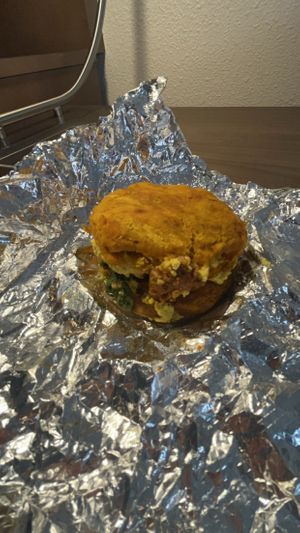 Pumpkin Cheese biscuit  at Breads on Oak  in New Orleans