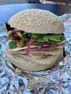 The Muffuletta  at Breads on Oak  in New Orleans