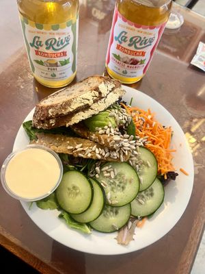 Market gardener salad at Breads on Oak  in New Orleans