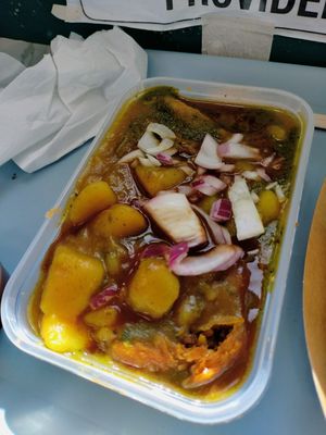 Katchori aloo at Mini India in Dublin