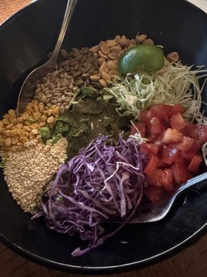 Tea Leaf Salad 🥗   at Top Burmese Burma Joy in Portland