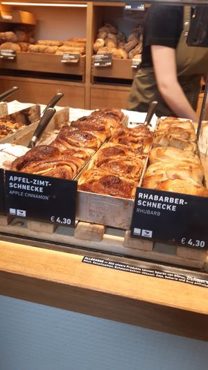 Apple-cinnamon and Rhubarb (vegan) at Zeit für Brot in Stuttgart