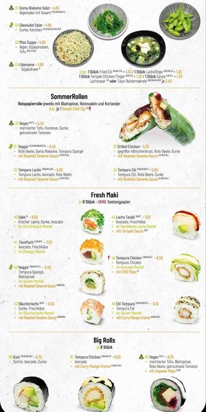  at SUSHIdeluxe in Chemnitz