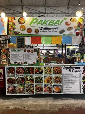 Not easy to find between all the other shops    at Pakbai - Food Stall in Chiang Mai