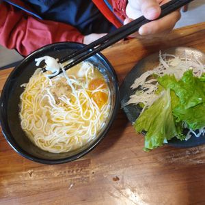 Bun Rieu at Quán Chay Tỉnh Quán in Da Nang