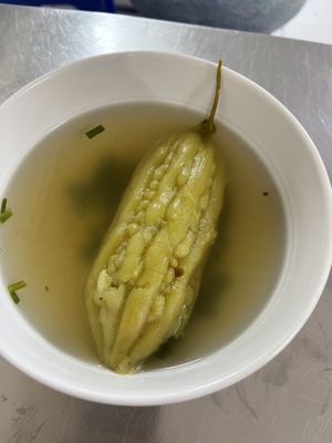 Bitter gourd soup   at Van An  in Ho Chi Minh City