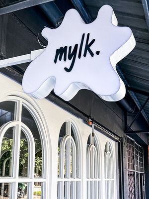 MYLK Cafe — a vegan neighborhood cafe serving specialty coffee.  at MYLK Cafe in Davao City