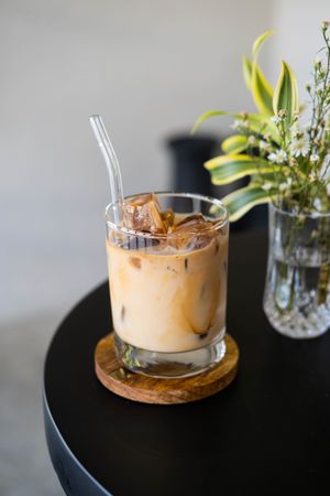 Iced version too for hot days  at MYLK Cafe in Davao City