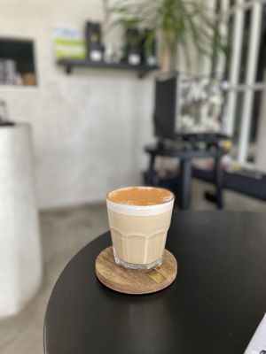 BEST CHAI EVER! Order the hot please  at MYLK Cafe in Davao City