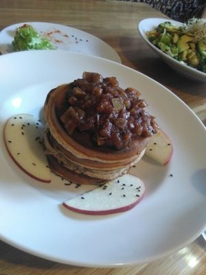 pancakes at MO in Wroclaw