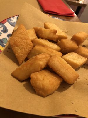 Panissa, trofie al pesto, fagottino   at La voglia di Genova in Genoa