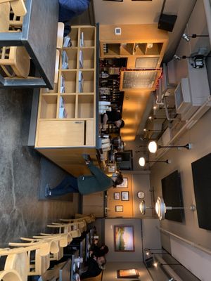 Inside  at Herkimer Coffee in Seattle