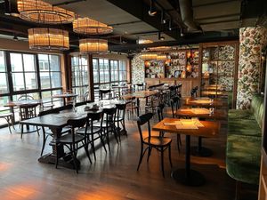 upper floor at L'Osteria in Dusseldorf