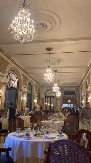   at L'Orangerie at Alvear Palace Hotel in Buenos Aires