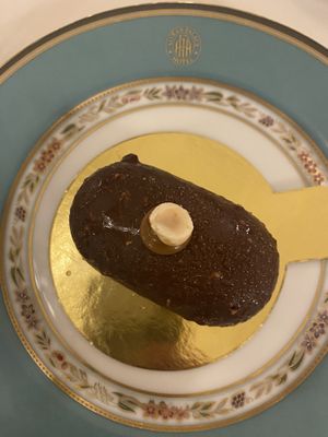 Chocolate cake   at L'Orangerie at Alvear Palace Hotel in Buenos Aires