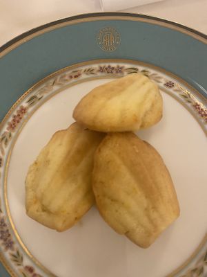 Madeleines   at L'Orangerie at Alvear Palace Hotel in Buenos Aires
