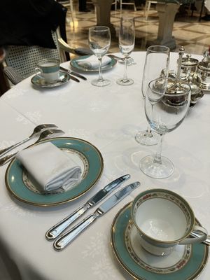   at L'Orangerie at Alvear Palace Hotel in Buenos Aires