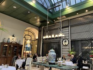   at L'Orangerie at Alvear Palace Hotel in Buenos Aires