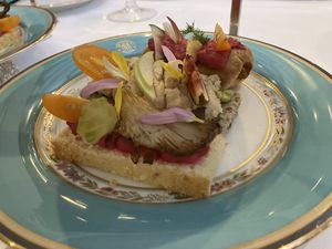   at L'Orangerie at Alvear Palace Hotel in Buenos Aires