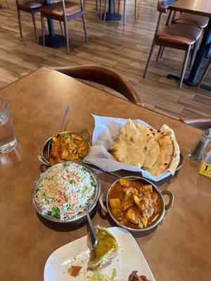   at Bollywood Kitchen in Healdsburg