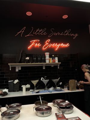 Open kitchen  at Lukumades in Chippendale